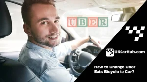 Change Uber Eats Bicycle to Car
