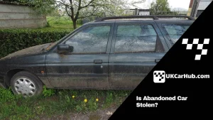 Abandoned Car Stolen