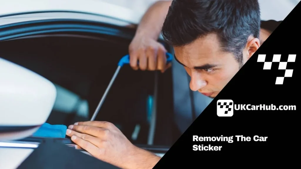 How to remove sticker from car window WD40